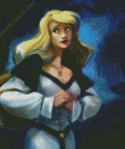 The Swan Princess Odette Character Art Diamond Painting