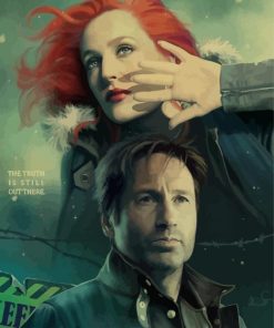 The X Files Poster Diamond Painting