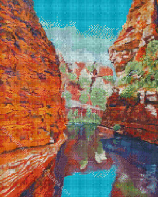 Weano Gorge Pilbara Karijini Diamond Painting