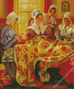 Women Quilting Diamond Painting