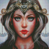 Zodiac Libra Art Fantasy Diamond Painting