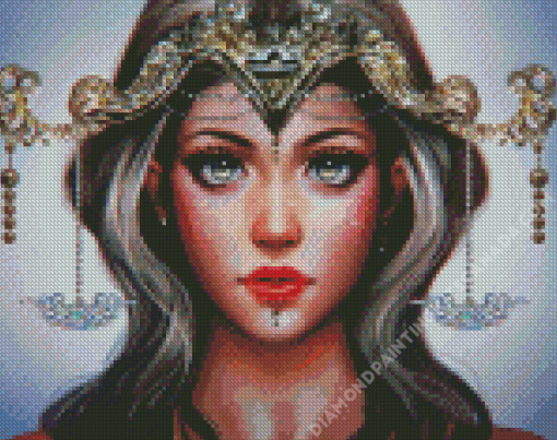 Zodiac Libra Art Fantasy Diamond Painting