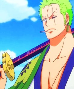 Zoro One Piece Character Diamond Painting