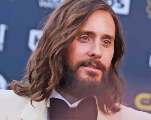 Actor Jared Leto Diamond Painting