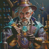 Alchemist Wizard Diamond Painting