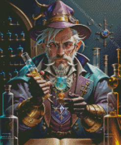 Alchemist Wizard Diamond Painting