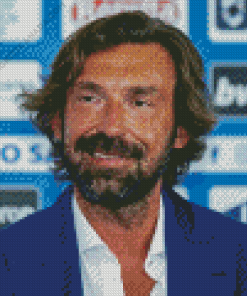 Andrea Pirlo Italian Football Player Diamond Painting