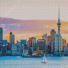 Auckland Skyline Diamond Painting