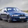 BMW E39 Blue Car Diamond Painting