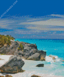 Bermuda Island Landscape Diamond Painting