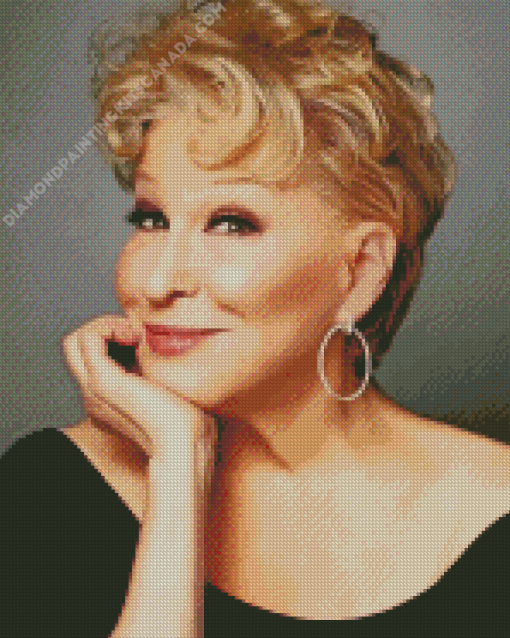 Bette Midler Actress Diamond Painting