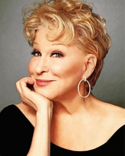 Bette Midler Actress Diamond Painting