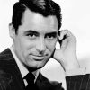 Black and White Cary Grant Diamond Painting