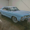 Blue 63 Riviera Car Diamond Painting