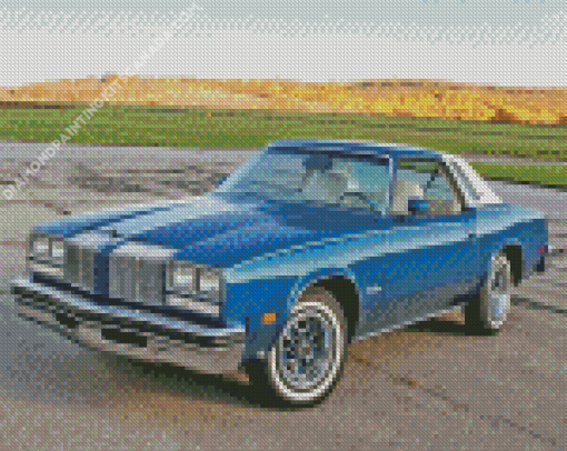 Blue Cutlass Supreme Diamond Painting