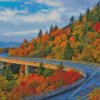 Blue Ridge Parkway Road Diamond Painting