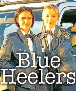 Blue Heelers Poster Diamond Painting