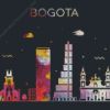 Bogota Colorful Poster Diamond Painting