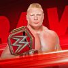 Brock Edward Lesnar Wrestler Diamond Painting