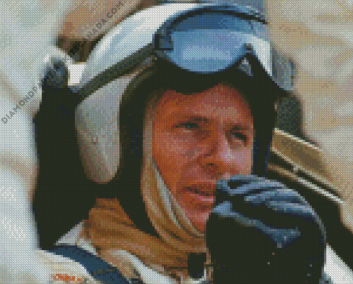 Bruce McLaren Race Car Driver Diamond Painting