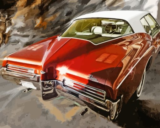 Buick Riviera Car Art Diamond Painting