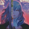 Byleth With Sword Diamond Painting