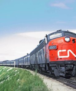 CN Rail Diamond Painting