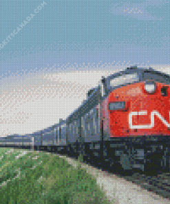 CN Rail Diamond Painting