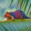 Colorful Squirrel Rodent Diamond Painting