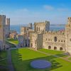 Caernarfon Castle Building Diamond Painting