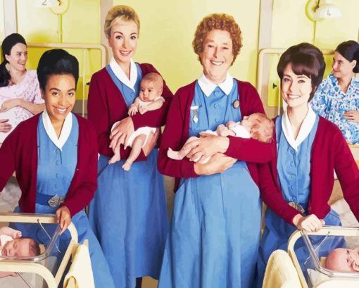 Call the Midwife Characters Diamond Painting