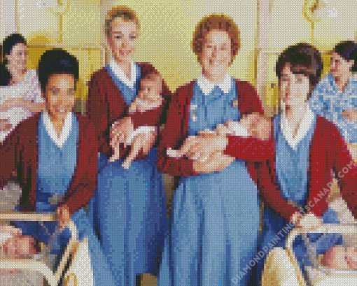 Call the Midwife Characters Diamond Painting