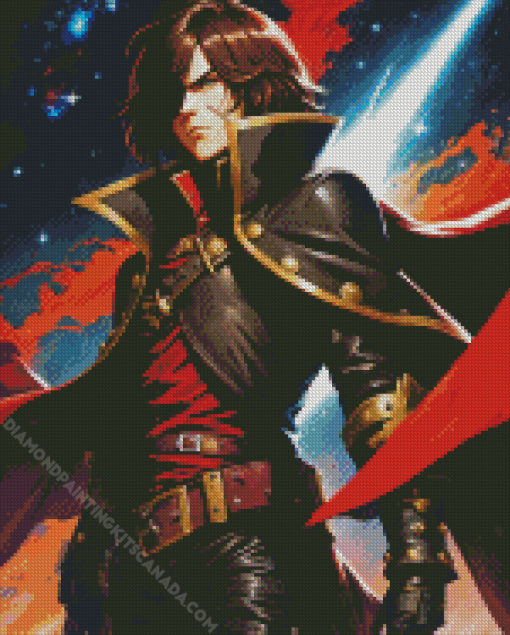 Captain Harlock Art Diamond Painting