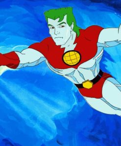 Captain Planet Superhero Diamond Painting
