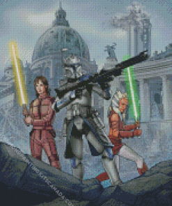 Captain Rex and Characters Diamond Painting