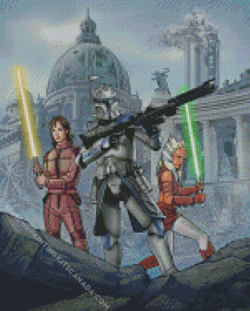 Captain Rex and Characters Diamond Painting