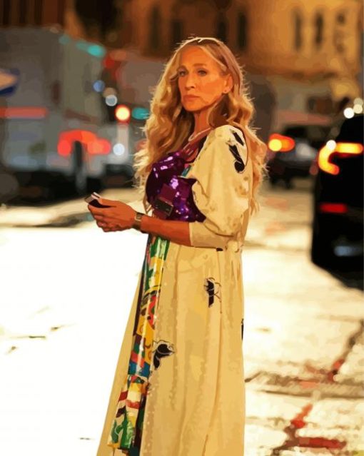 Carrie Bradshaw Diamond Painting