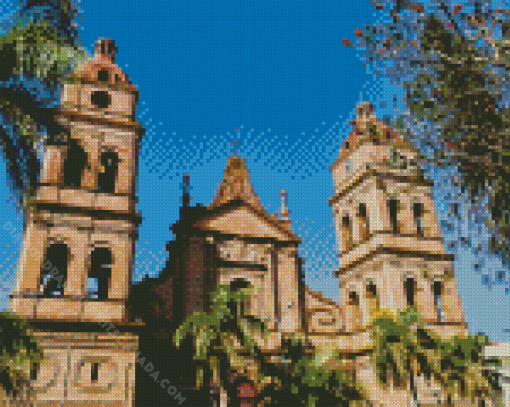 Cathedral of Santa Cruz Diamond Painting