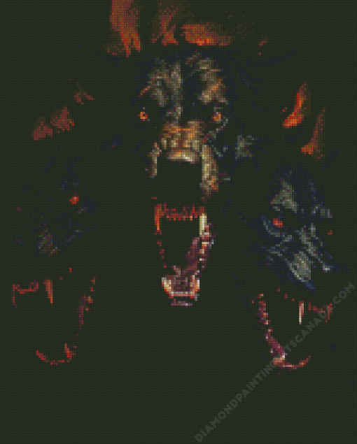 Cerberus Three Heads Dog Diamond Painting