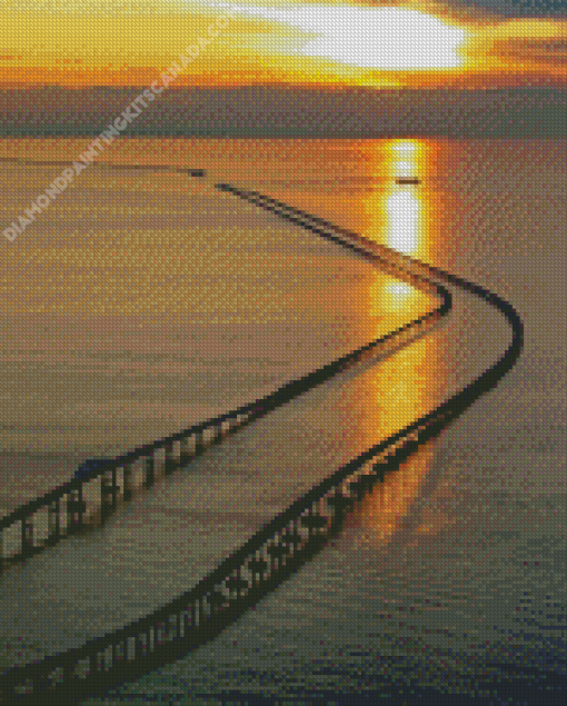 Chesapeake Bay Bridge Diamond Painting