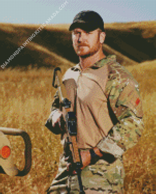 Chris Kyle American Sniper Diamond Painting