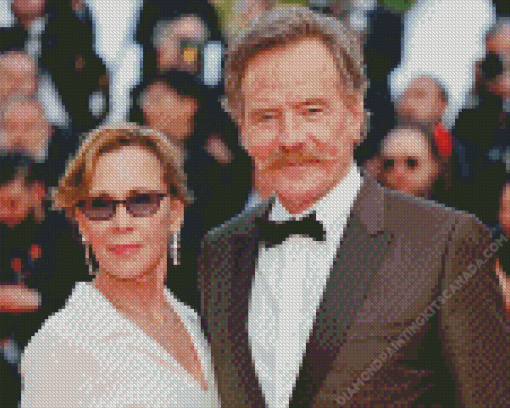 Classy Bryan Cranston and Robin Dearden Diamond Painting