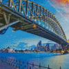 Close up Harbour Bridge Diamond Painting