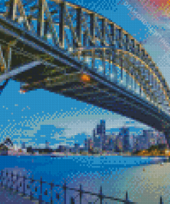 Close up Harbour Bridge Diamond Painting