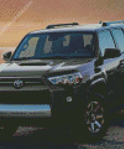 Close up Toyota 4Runner Diamond Painting