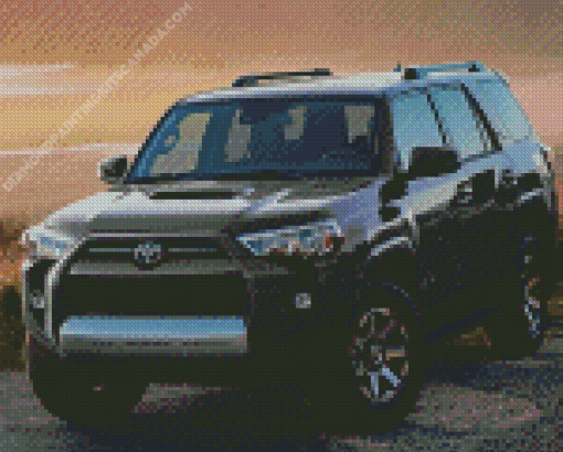 Close up Toyota 4Runner Diamond Painting