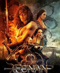 Conan the Barbarian Poster Diamond Painting