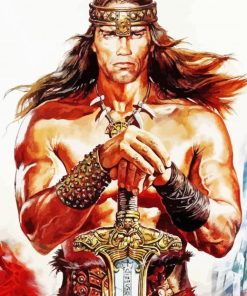 Conan the Barbarian Arnold Schwarzenegger Diamond Painting