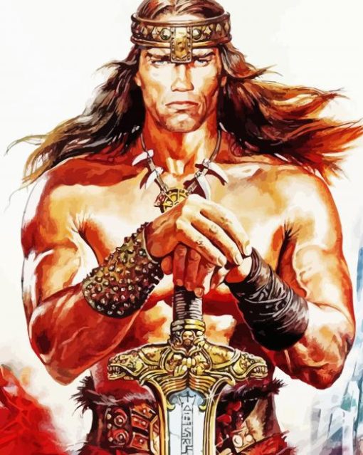 Conan the Barbarian Arnold Schwarzenegger Diamond Painting