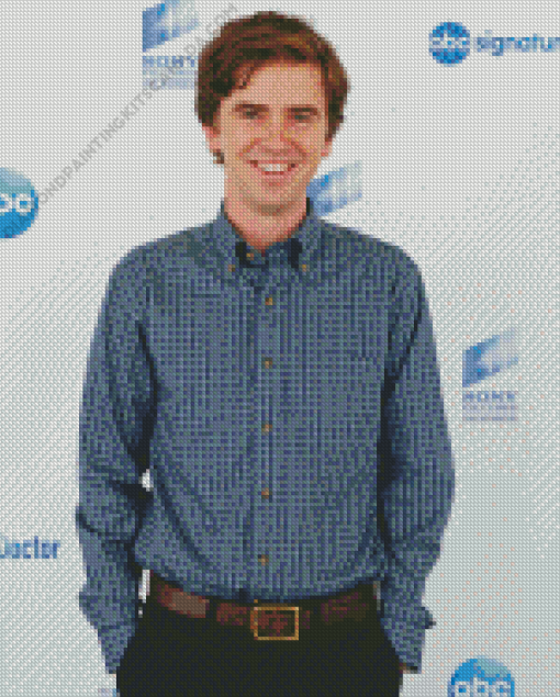 Cool Freddie Highmore Diamond Painting